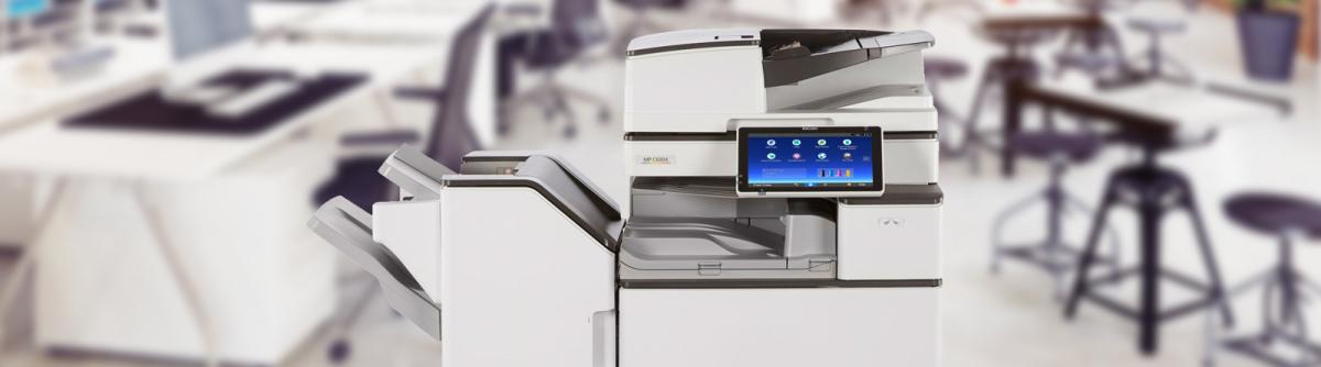 Ricoh MFP in a modern office