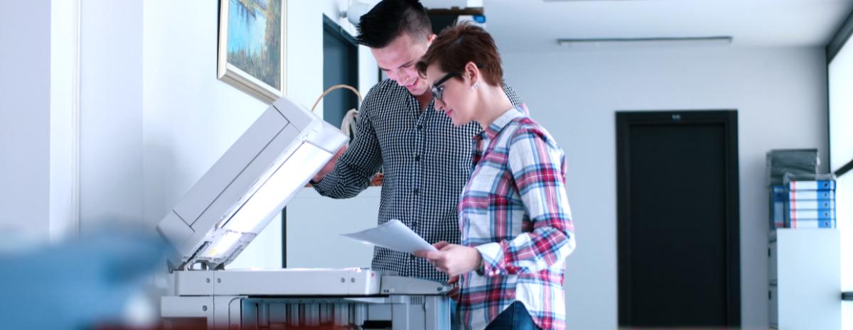 printer in use